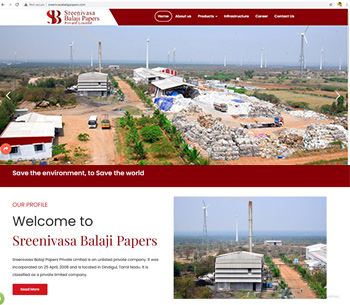 Sreenivasa Balaji Papers Private Limited